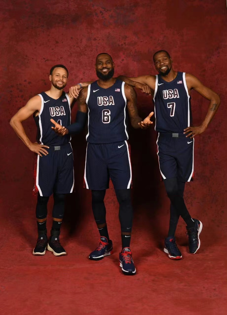 James, Curry, Durant, treforken slutter sig sammen for at kæmpe ved OL i Paris